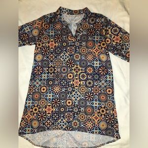 60s Groovy Long Sleeve MINI Dress